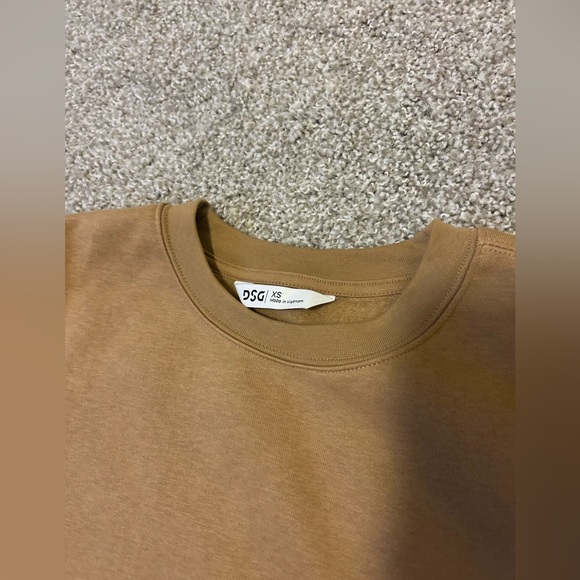DSG women’s fleece sweatshirt and sweatpants in Tan size X-Small - Picture 4 of 7